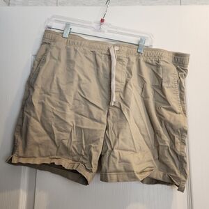 Goodfellow & Co Men's Khaki Athletic Shorts Size L Euc